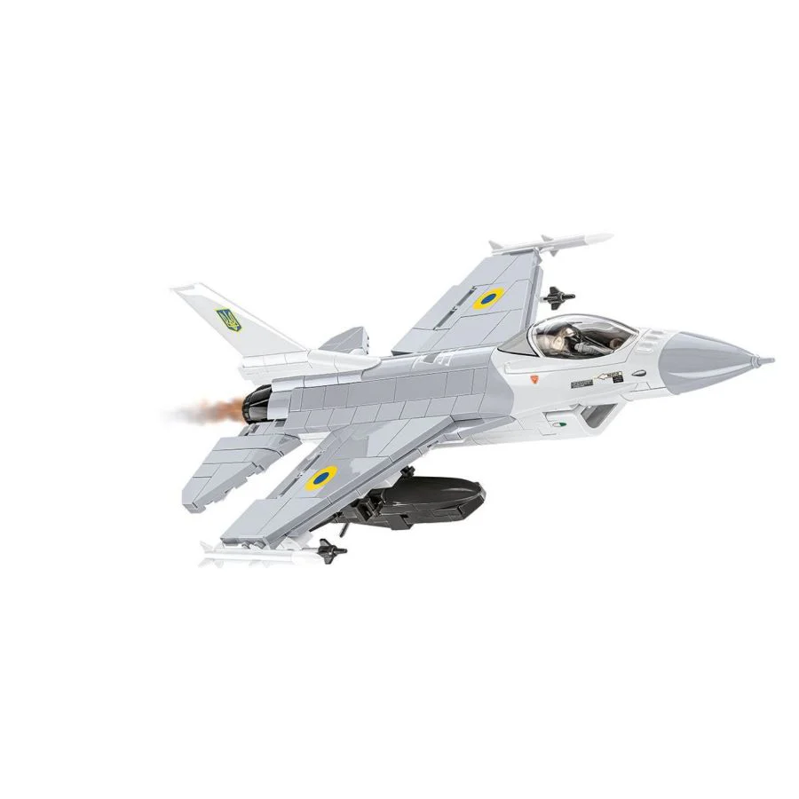 Model Brick Set Armed Forces F-16AM Fighting Falcon (500 Pieces) - Image 3
