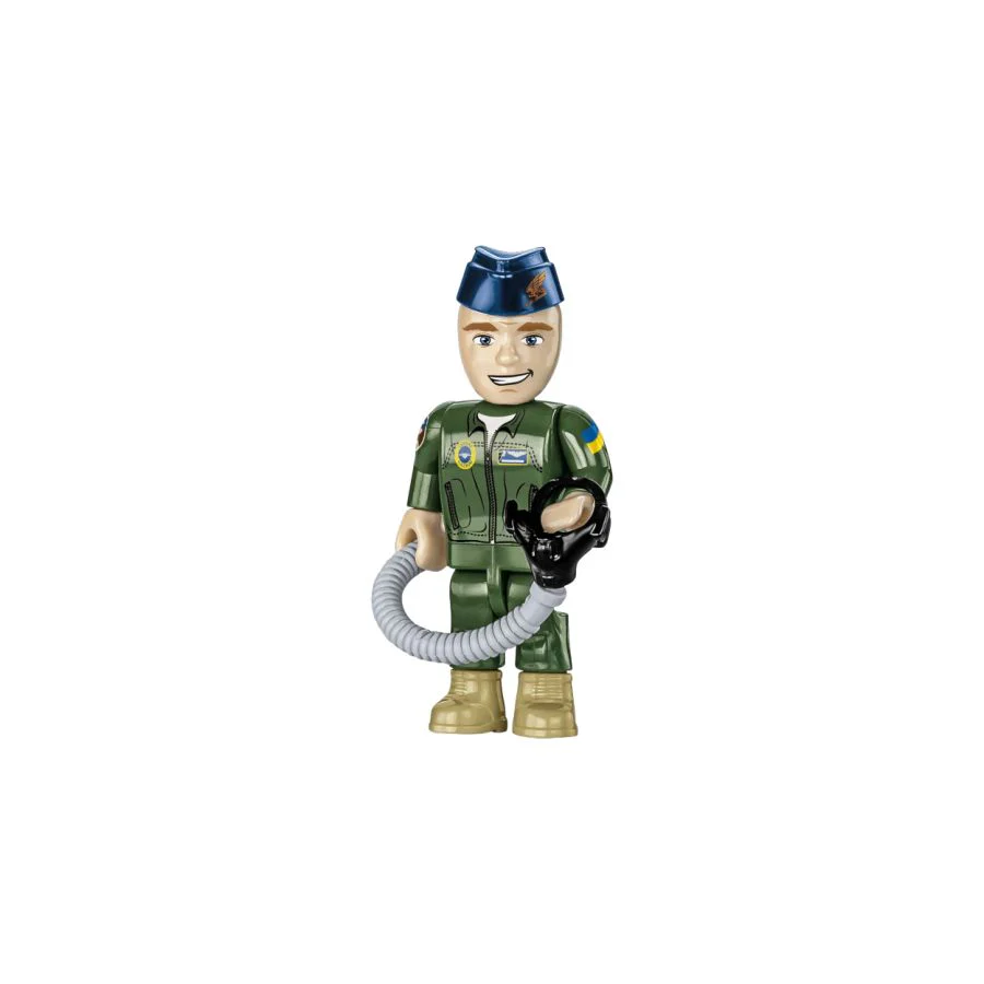 Model Brick Set Armed Forces F-16AM Fighting Falcon (500 Pieces) - Image 4