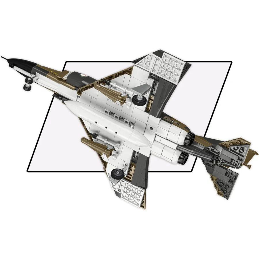 Model Brick Set Armed Forces F-4F Phantom II Luft. (666 Pieces) - Image 6