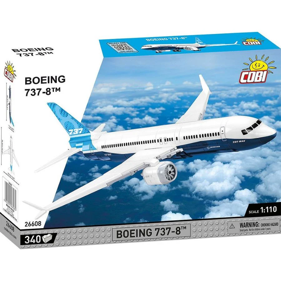 Model Brick Set Boeing 737 Max 8 (315 Pieces) - Image 2