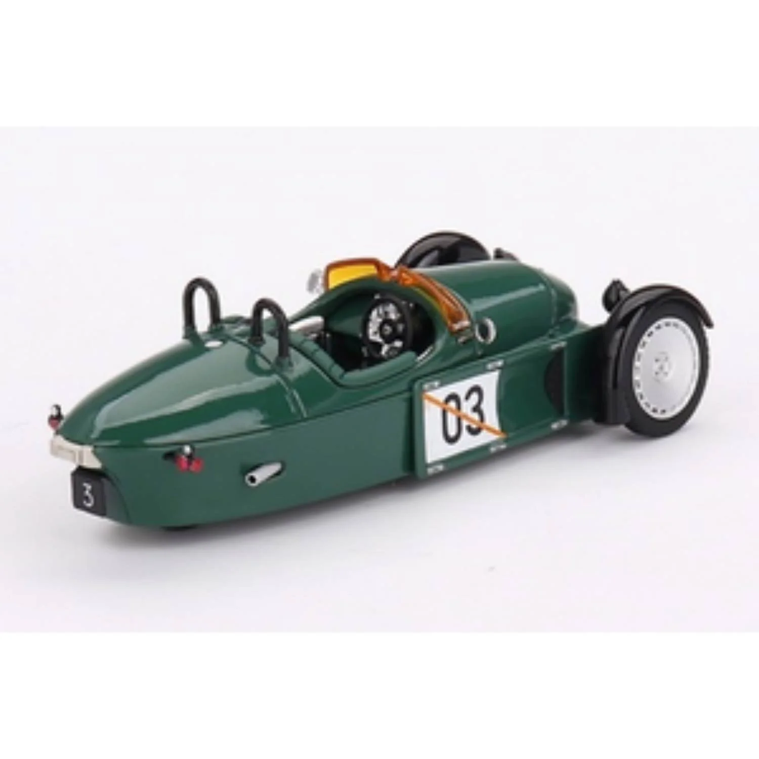 Morgan Super 3 Jet Green - 1:43 Scale Model Car - Image 2