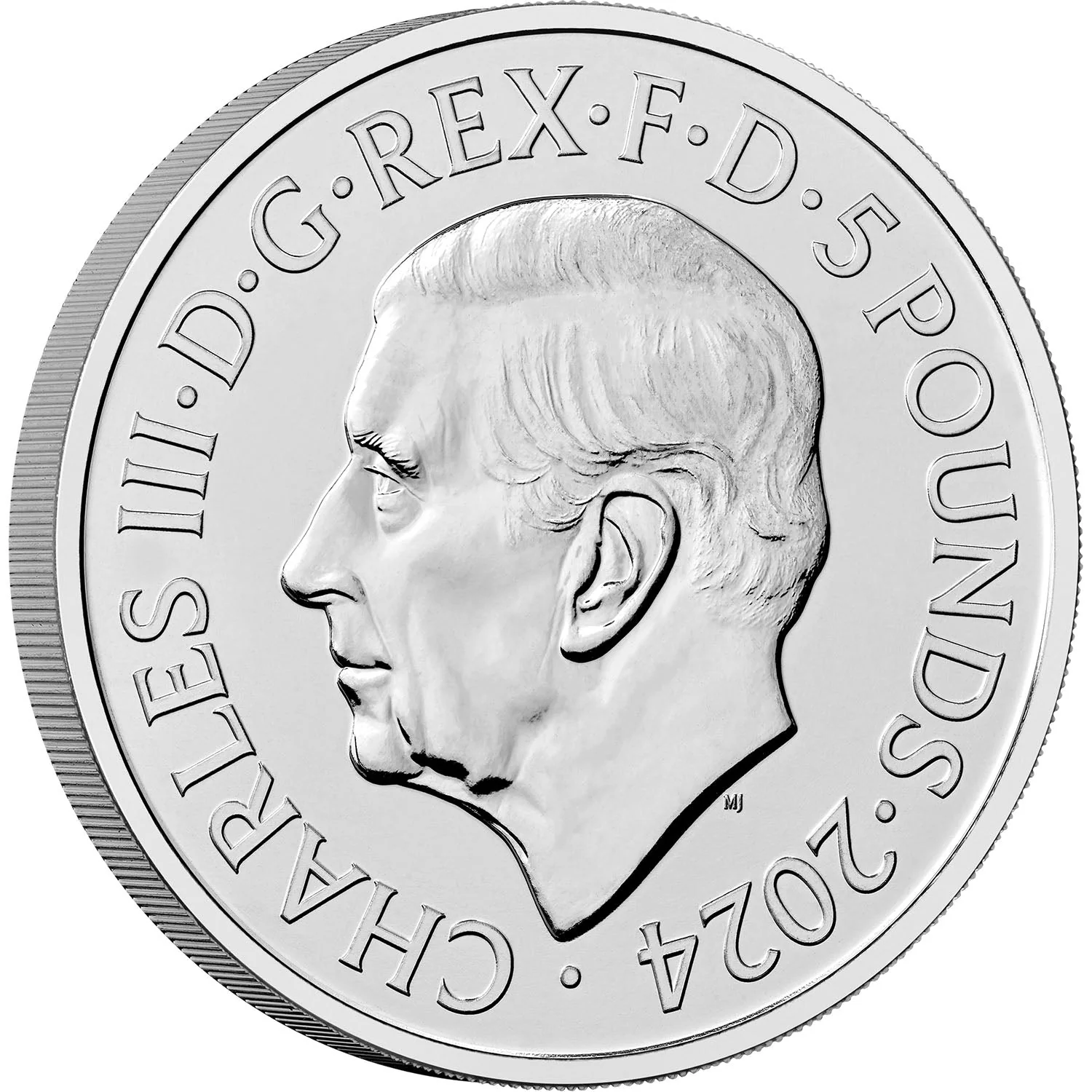 Myths & Legends Little John 2024 £5 Cupro-Nickel Brilliant Uncirculated Coin - Image 2