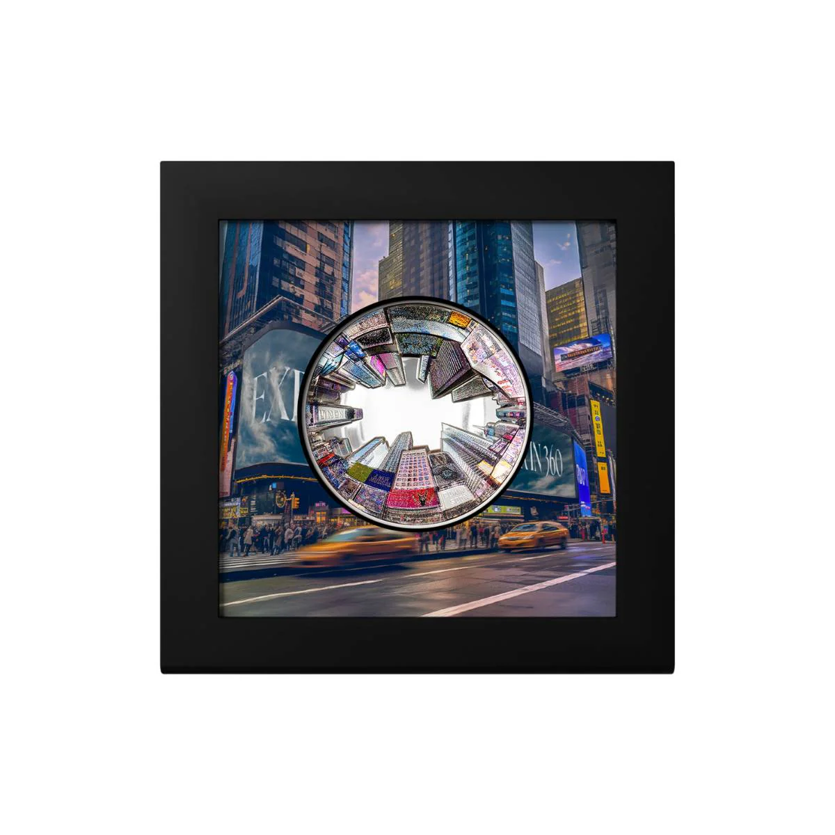New York 2025 $20 Ultra High Relief 3oz Silver Proof Coin - Image 3