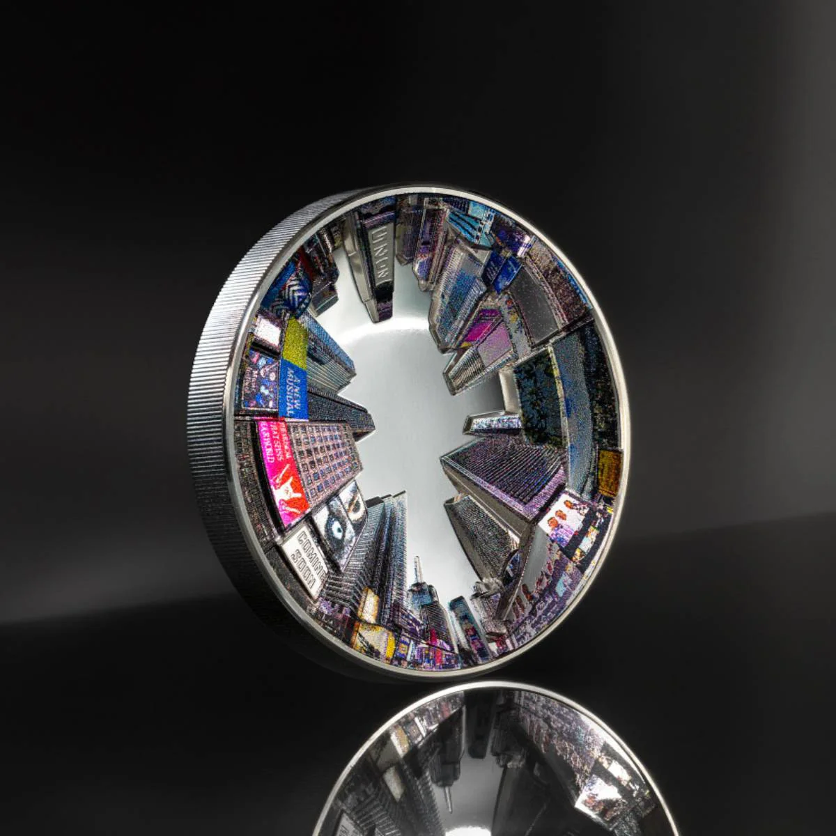 New York 2025 $20 Ultra High Relief 3oz Silver Proof Coin - Image 4