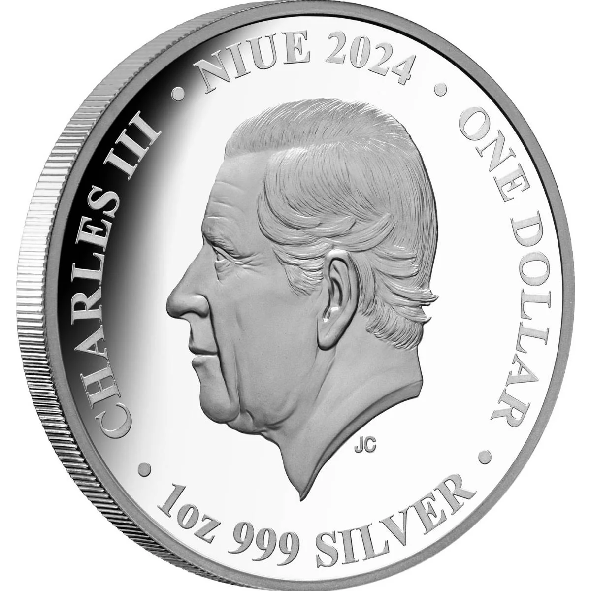 Seasons 2024 Spring $1 1oz Silver Proof Coin - Image 2