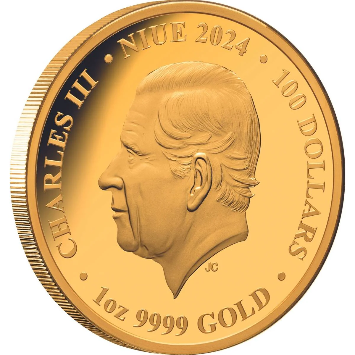 Seasons 2024 Spring $100 1oz Gold Proof Coin - Image 2