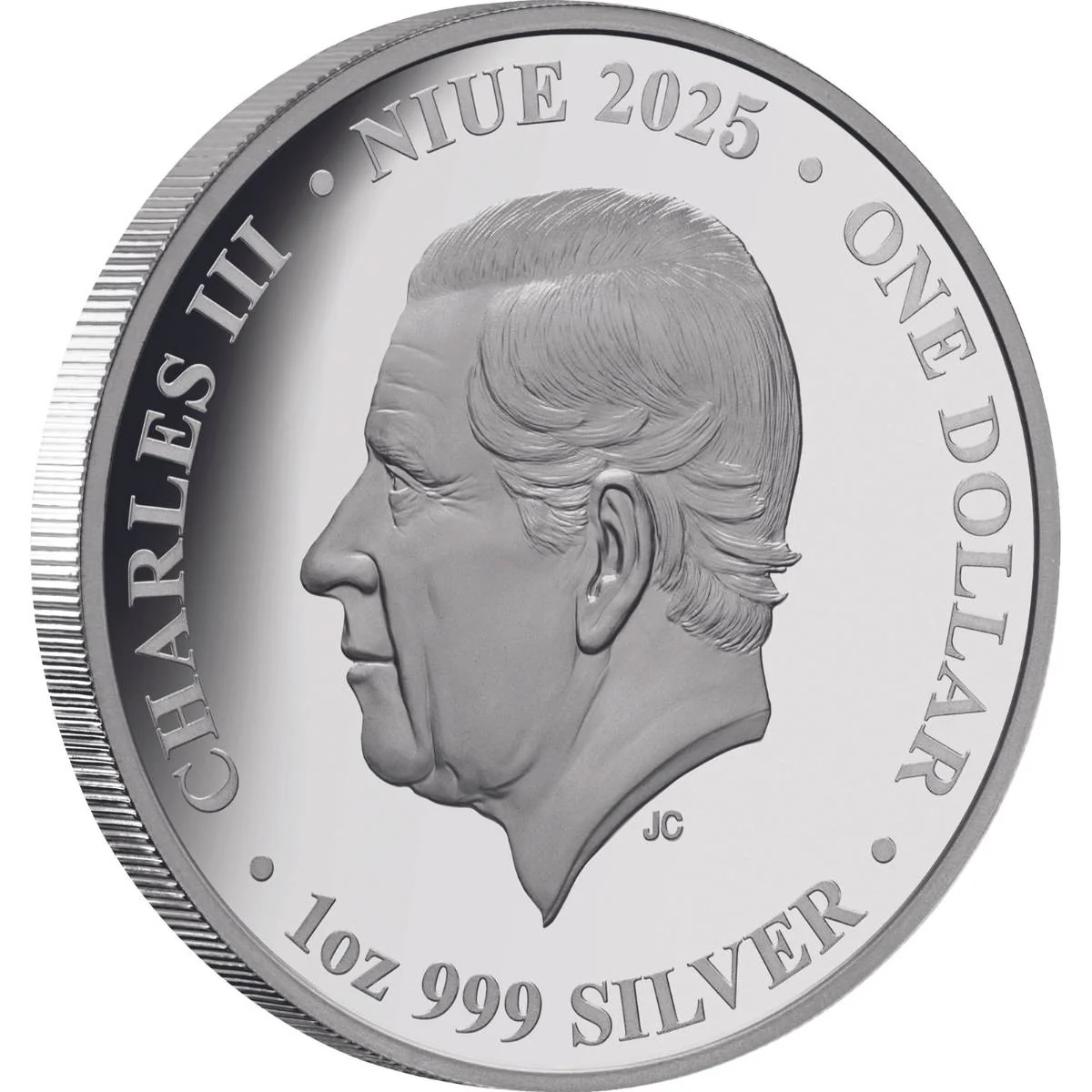 Lunar Year of the Snake 2025 $1 1oz Silver Proof Coin - Image 2