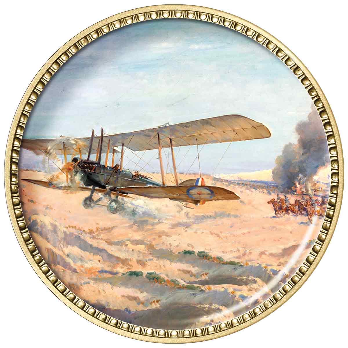 Painting the War 9-Coin Gold-plated Penny Collection - Image 5