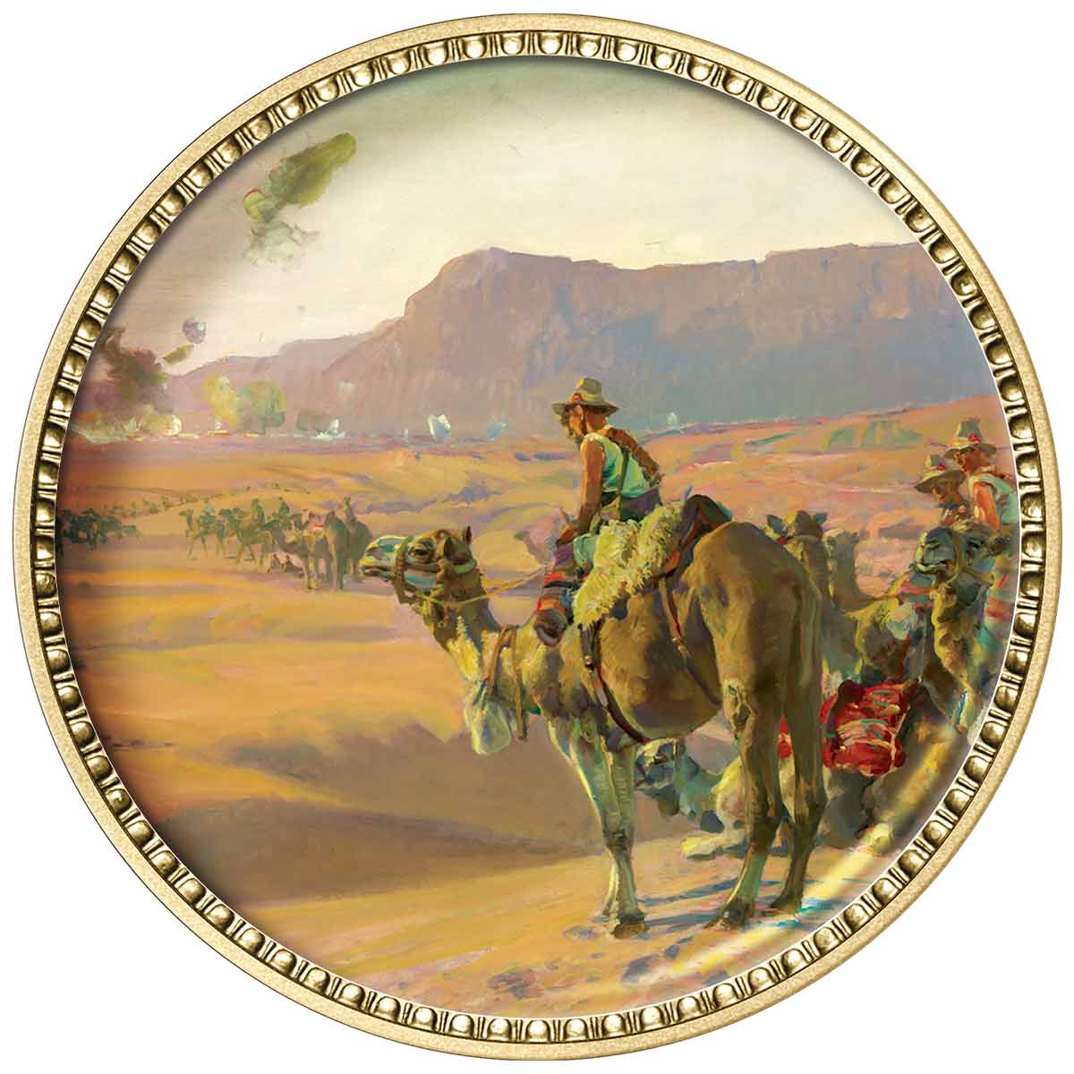 Painting the War 9-Coin Gold-plated Penny Collection - Image 7