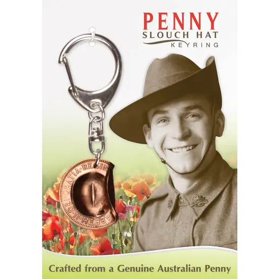 Penny Slouch Hat Keyring