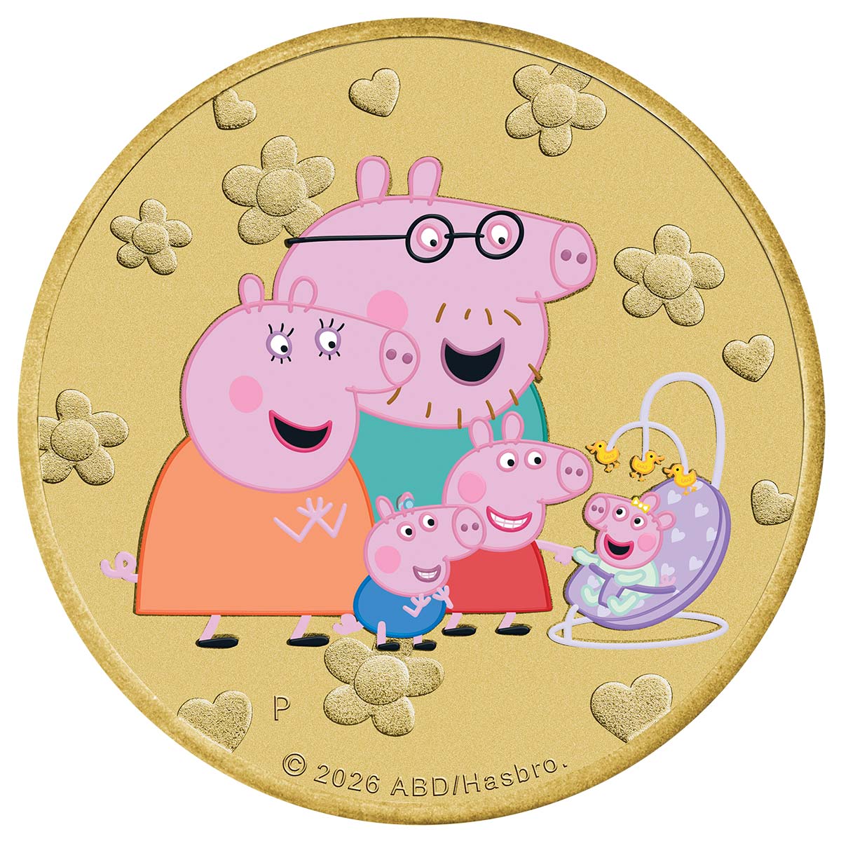 Peppa Pig 2026 $1 Stamp & Coin Cover - Image 6