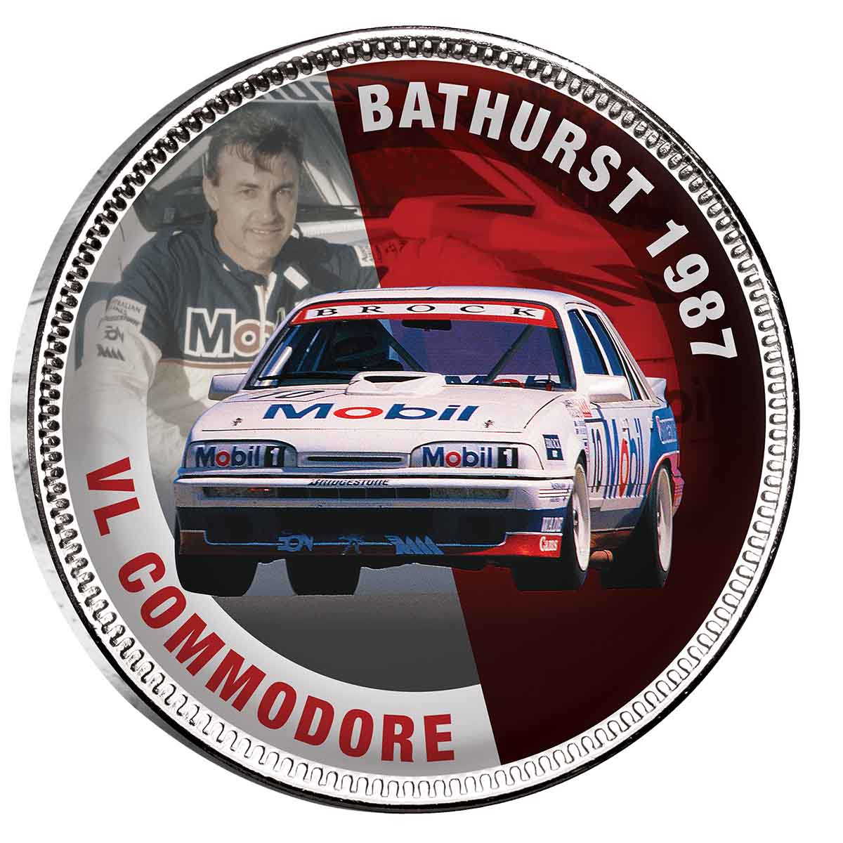 Peter Brock Bathurst Victories Silver-plated Penny 9-Coin Collection - Image 10