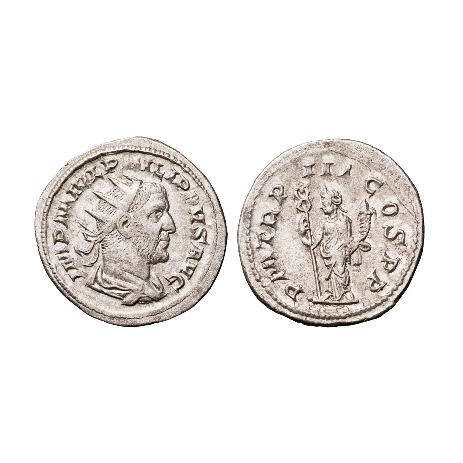 Ancient Rome Philip I 244-249AD Antoninianus Extremely Fine