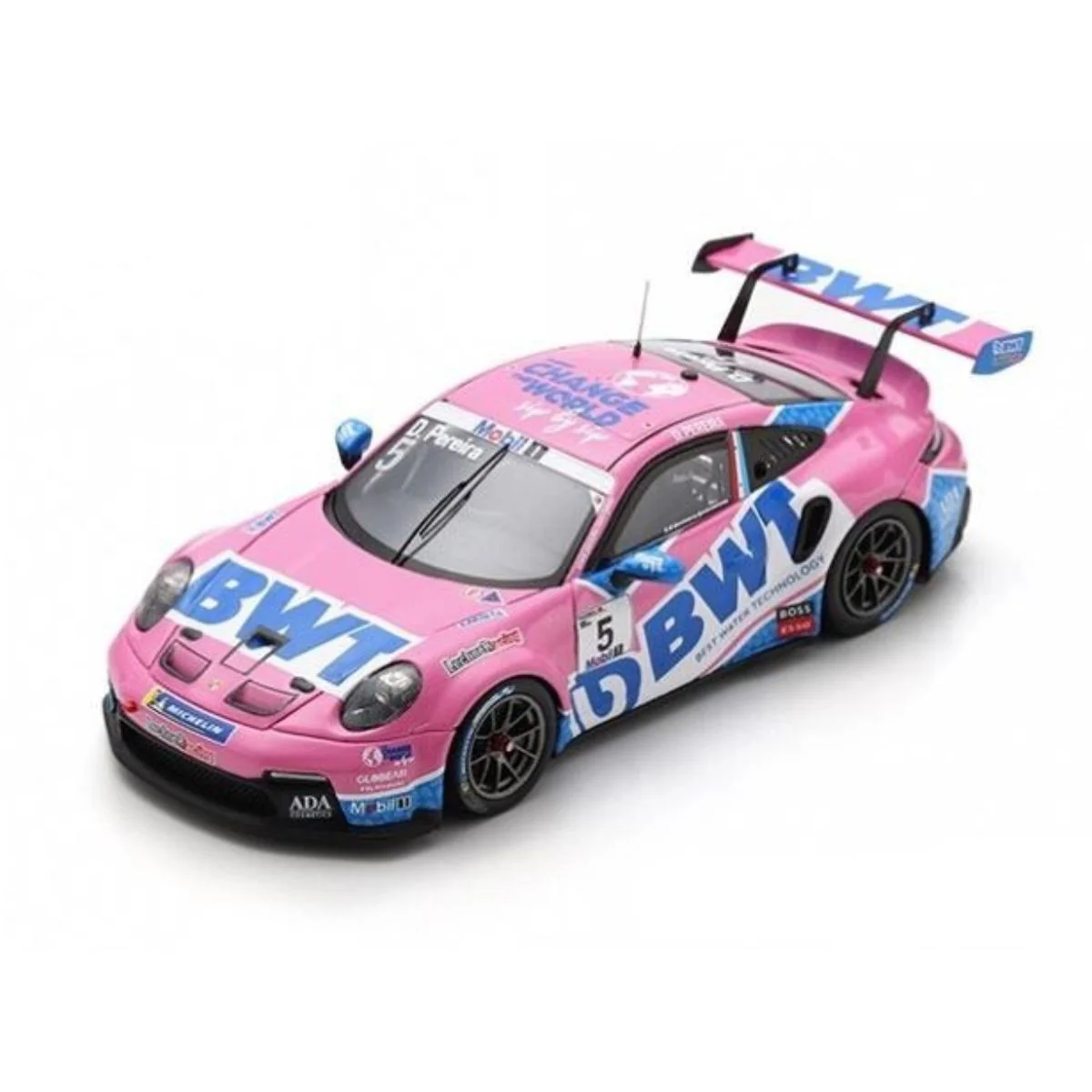 Porsche 911 GT3 Cup No.5 Porsche Supercup Champion 2022 - Dylan Pereira - 1:43 Scale Resin Model Car
