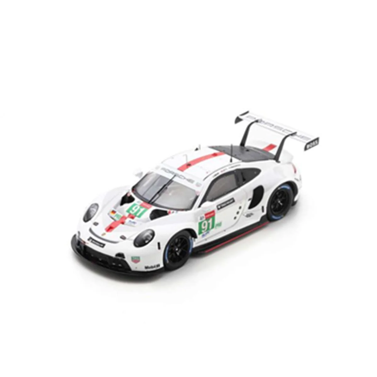 Porsche 911 RSR-19 No.91 Porsche GT Team - 24H Le Mans 2021 - G. Bruni - R. Lietz - F. Makowiecki - 1:43 Scale Resin Model Car