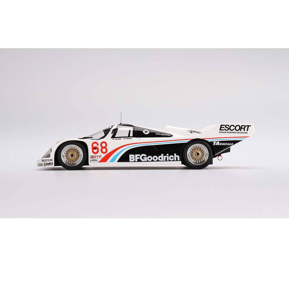 Porsche 962 #68 BFGoodrich 1986 IMSA Road America 500 Miles - 1:18 Scale Resin Model Car - Image 3