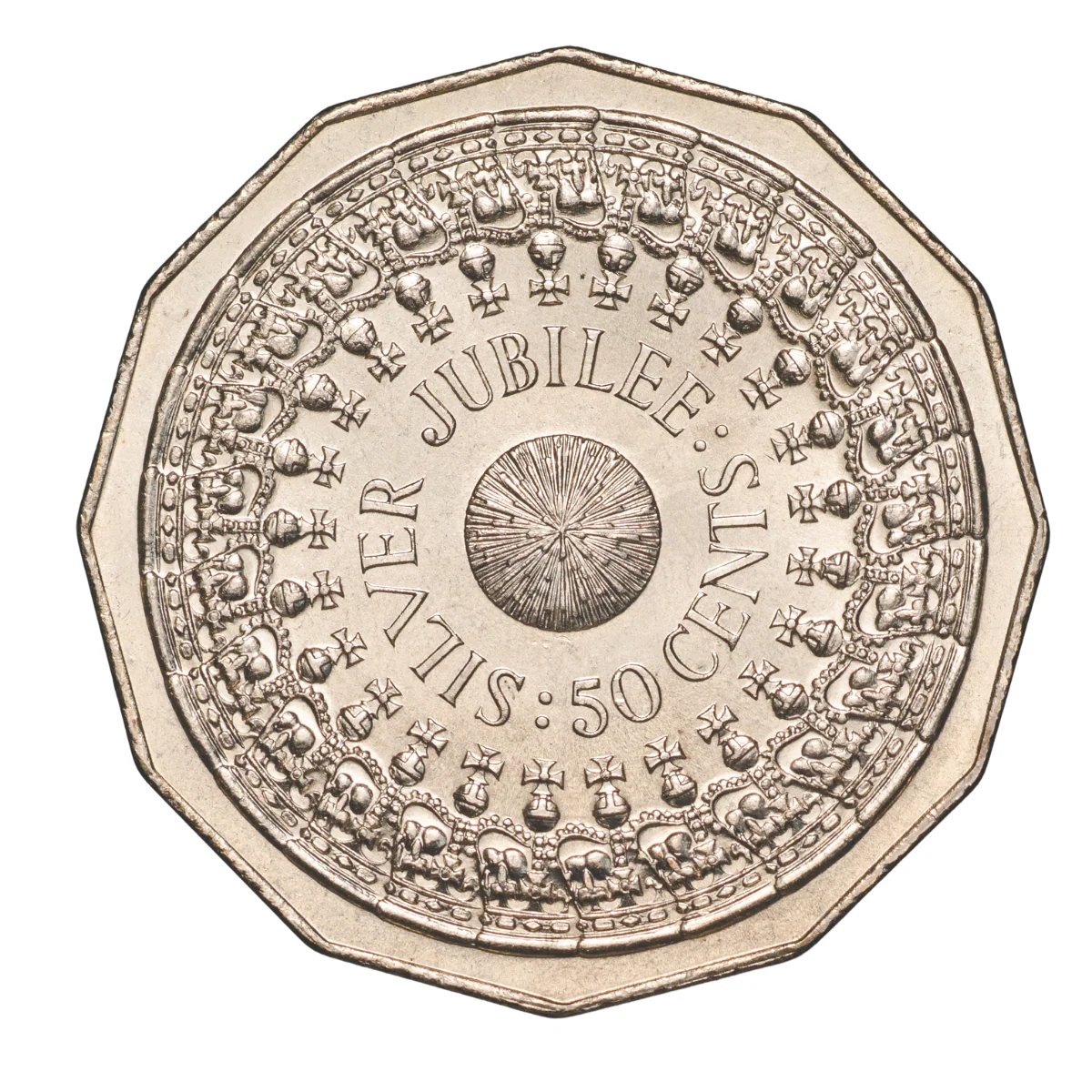 Australia Elizabeth II Silver Jubilee 1977 50c Cupro-Nickel Uncirculated Coin Pack - Image 3