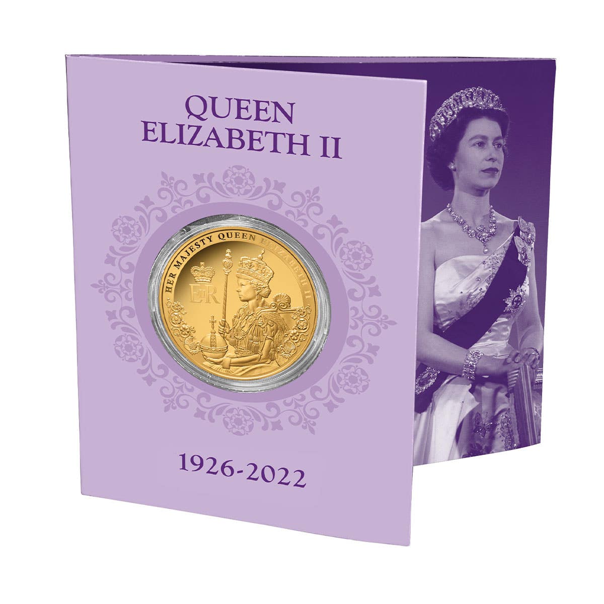 Queen Elizabeth II Tribute Gold-plated Commemorative - Image 3