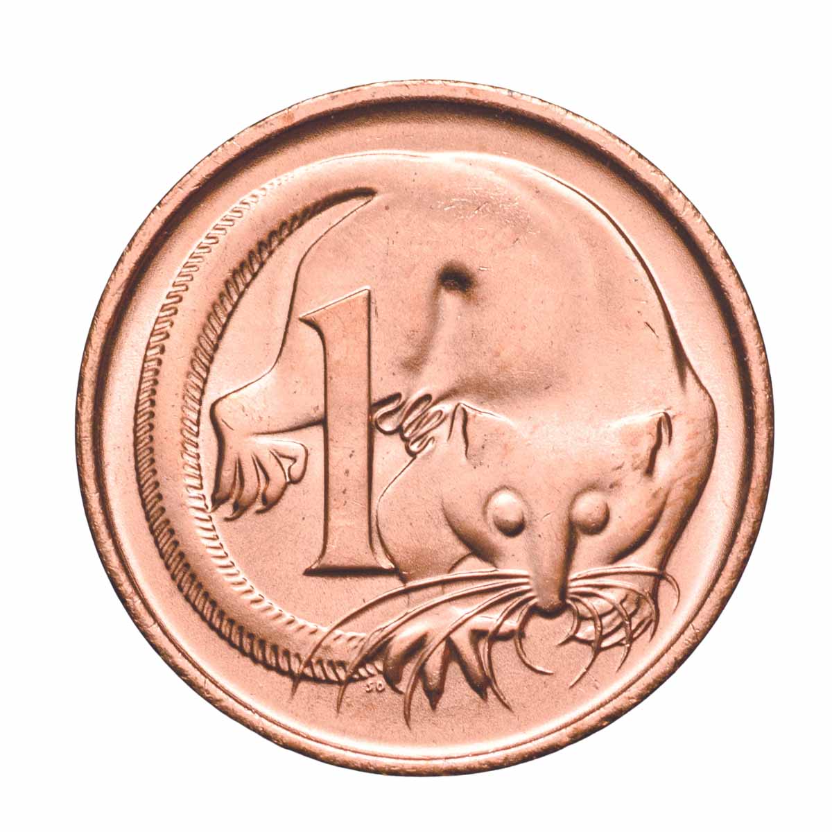Australia 1980 1c Uncirculated 50-Coin RAM Roll
