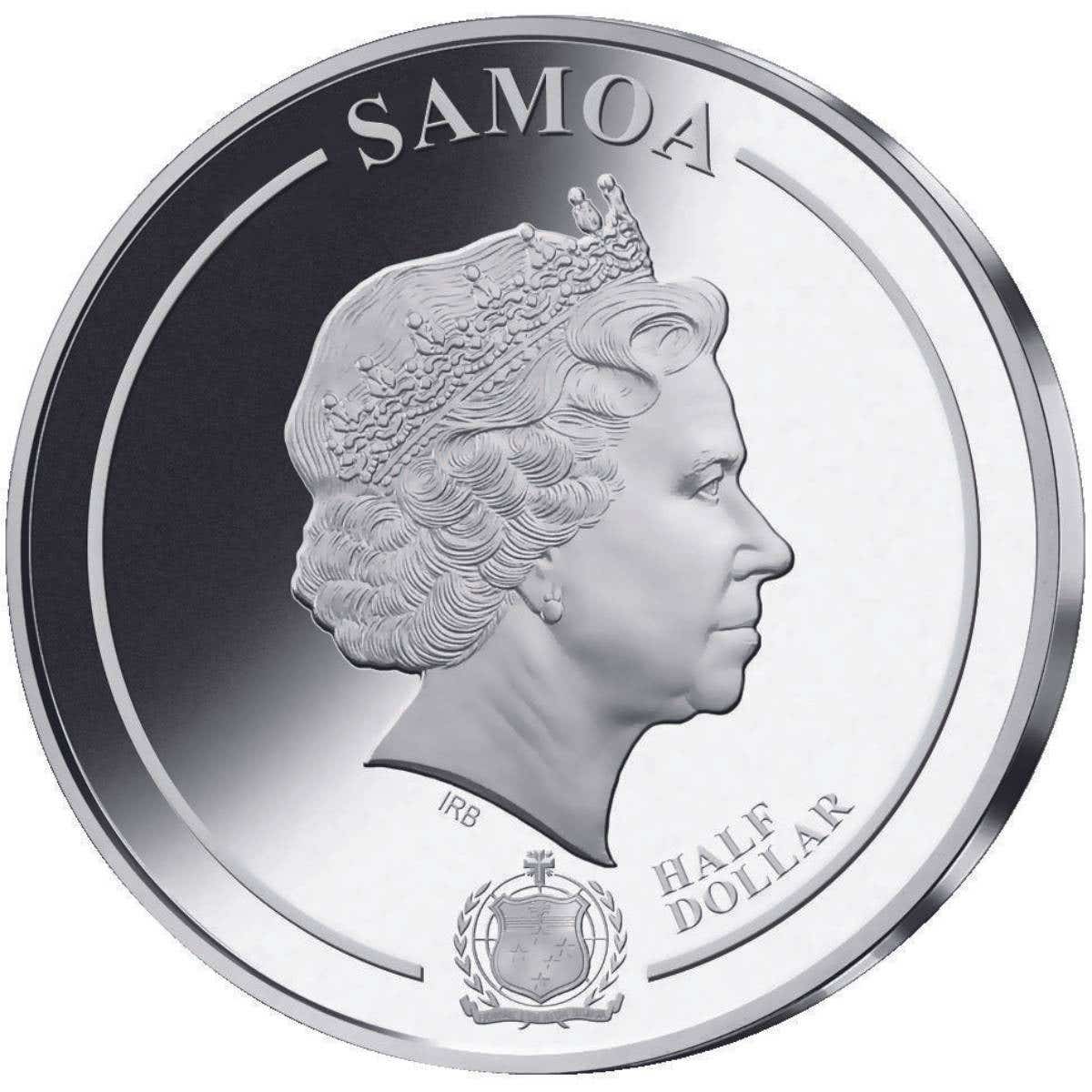 Ron Weasley 2020 50c Silver-plated Coin - Image 2