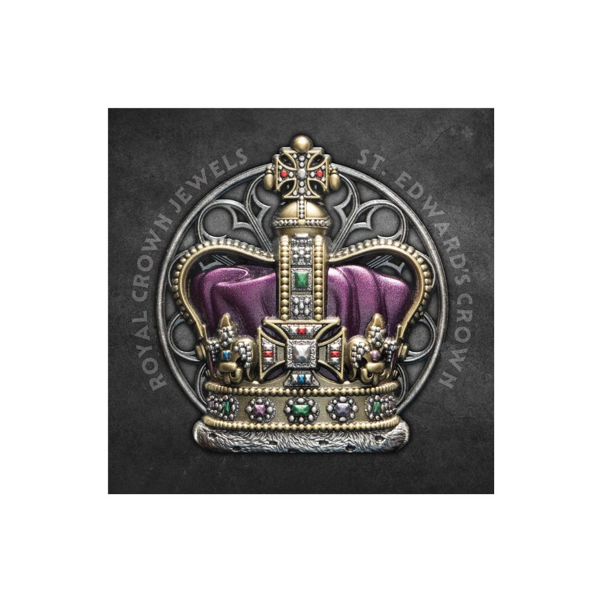 Royal Crown Jewels 2026 $5 St Edward’s Crown Ultra High Relief 2oz Silver Coin - Image 7