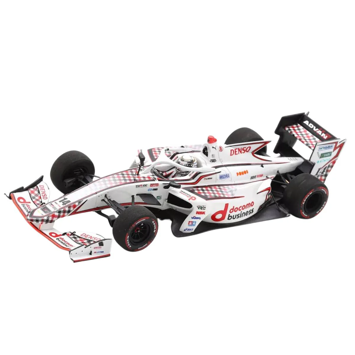SF19 No.14 docomo business ROOKIE TRD01F - Super Formula 2022 - Kazuya Oshima. Limited 500 - 1:43 Scale Resin Model Car