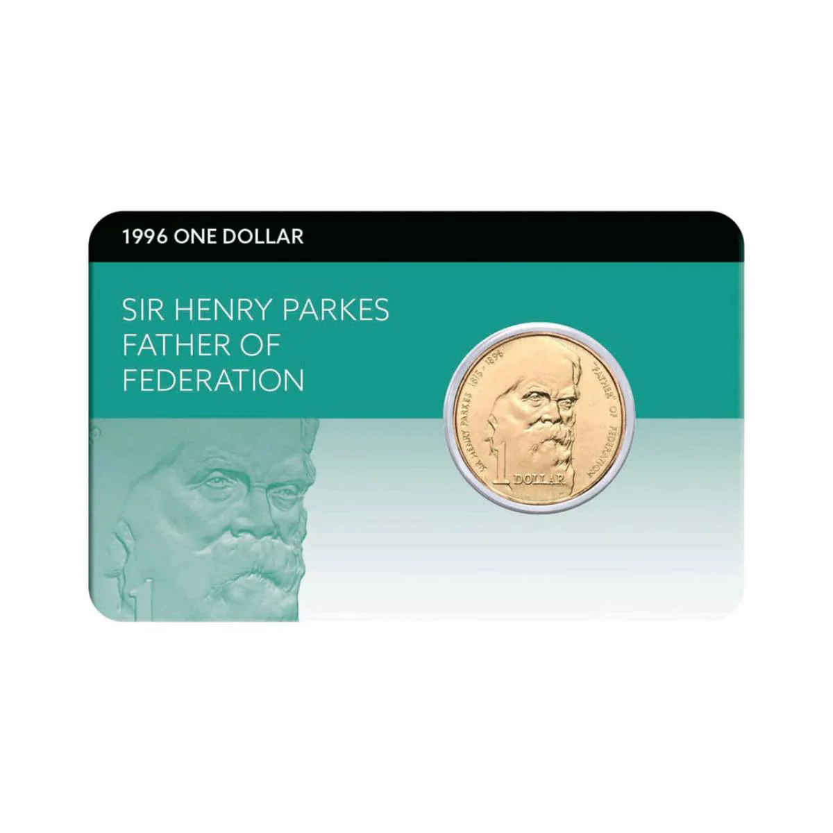 Australia Sir Henry Parkes 1996 $1 Aluminium-Bronze Uncirculated Coin Pack