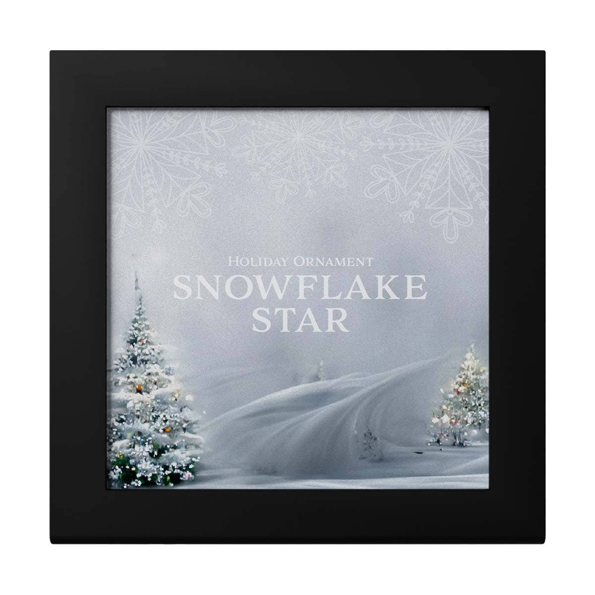 Snowflake Star 2023 $5 Rhodium-plated 1oz Silver Coin - Image 3