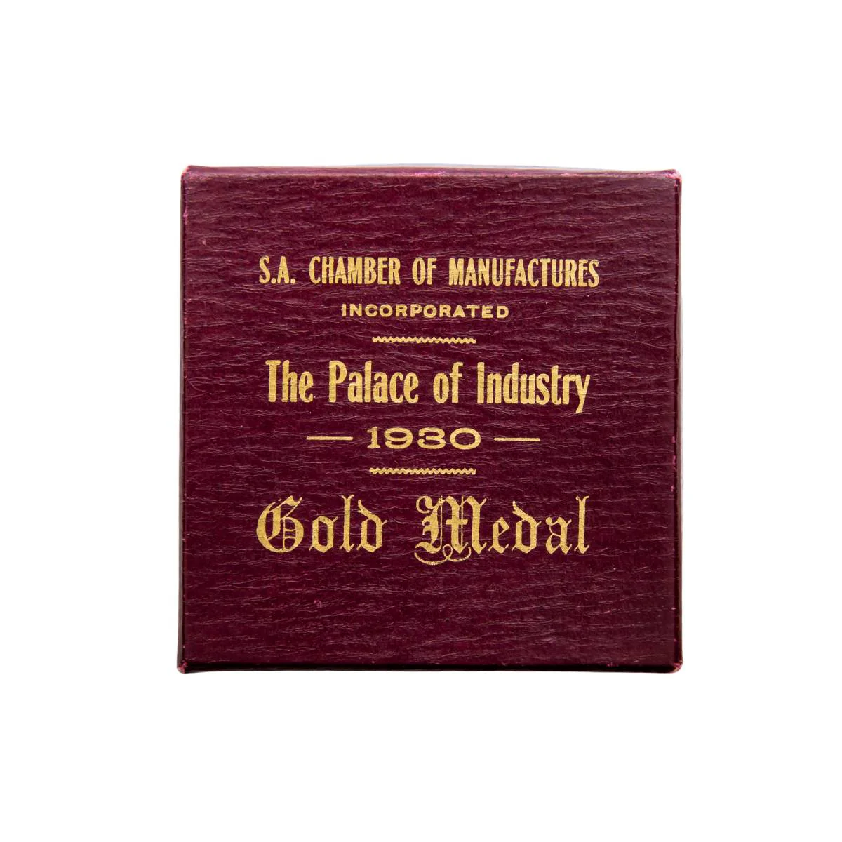 South Australian Chamber of Manufactures Inc All Australian Exhibition 1930 Faulding & Co Ltd Gold Medal Set of Four - Image 3