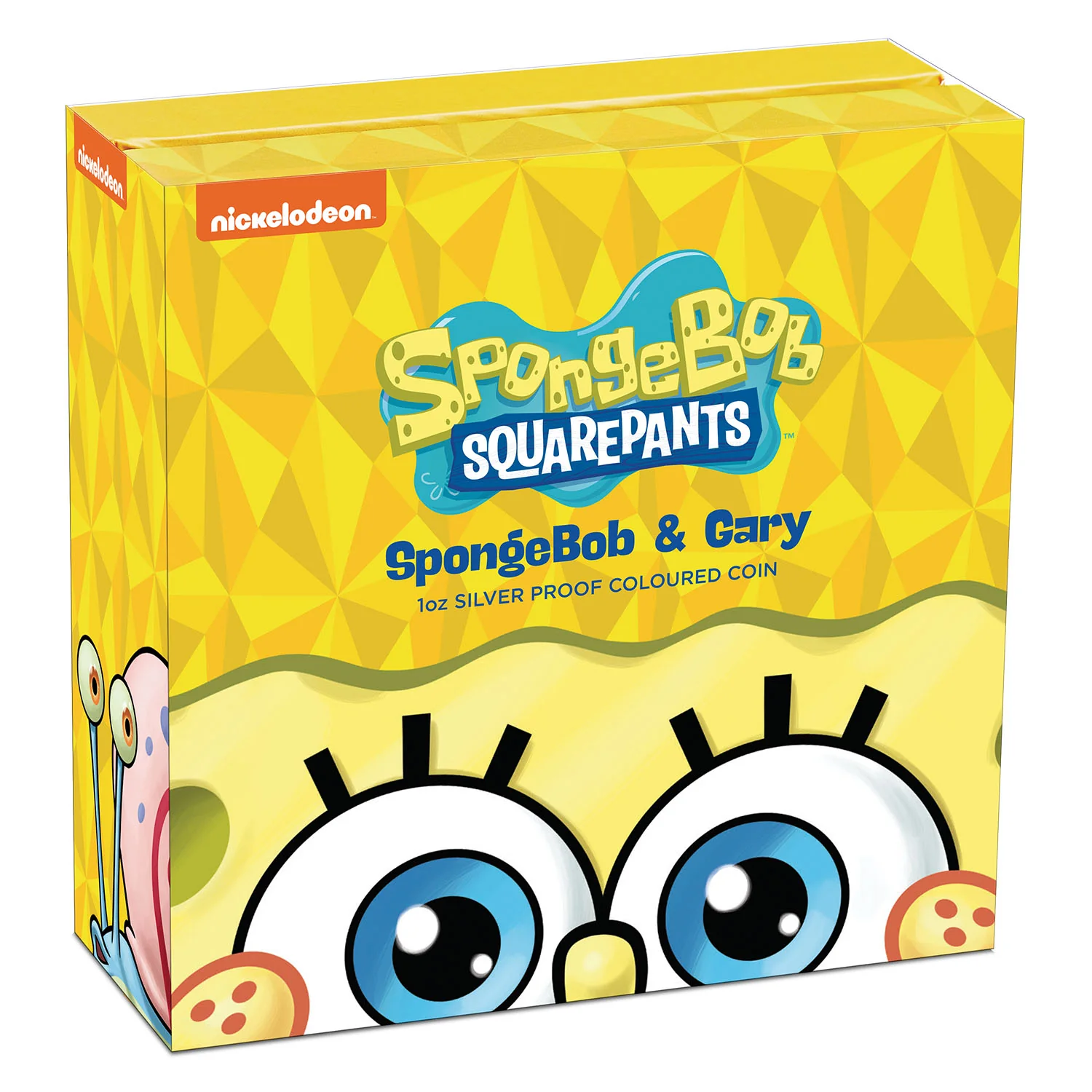 SpongeBob SquarePants – SpongeBob and Gary 2024 $1 Colour 1oz Silver Proof Coin - Image 5