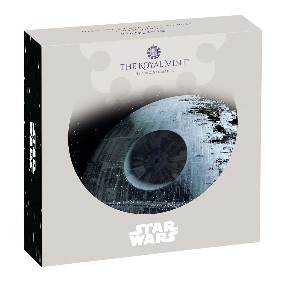 Star Wars Death Star 2024 £2 1oz Silver Proof Coin - Image 4