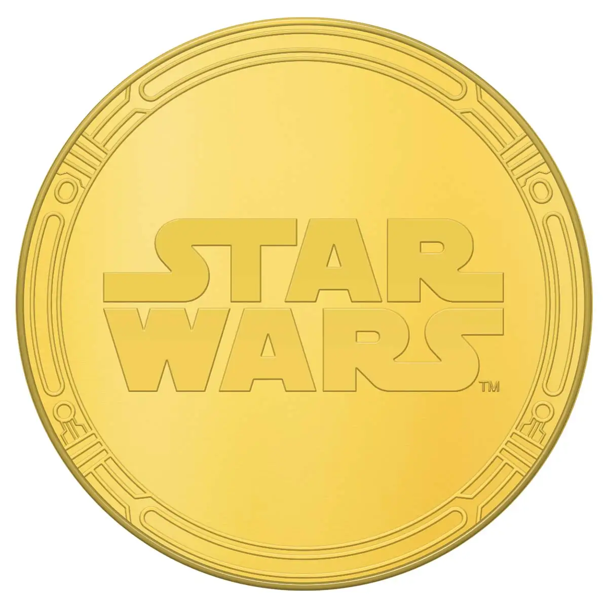Star Wars Celebrations Revenge of the Sith 2005 Gold-plated Prooflike Commemorative - Image 2