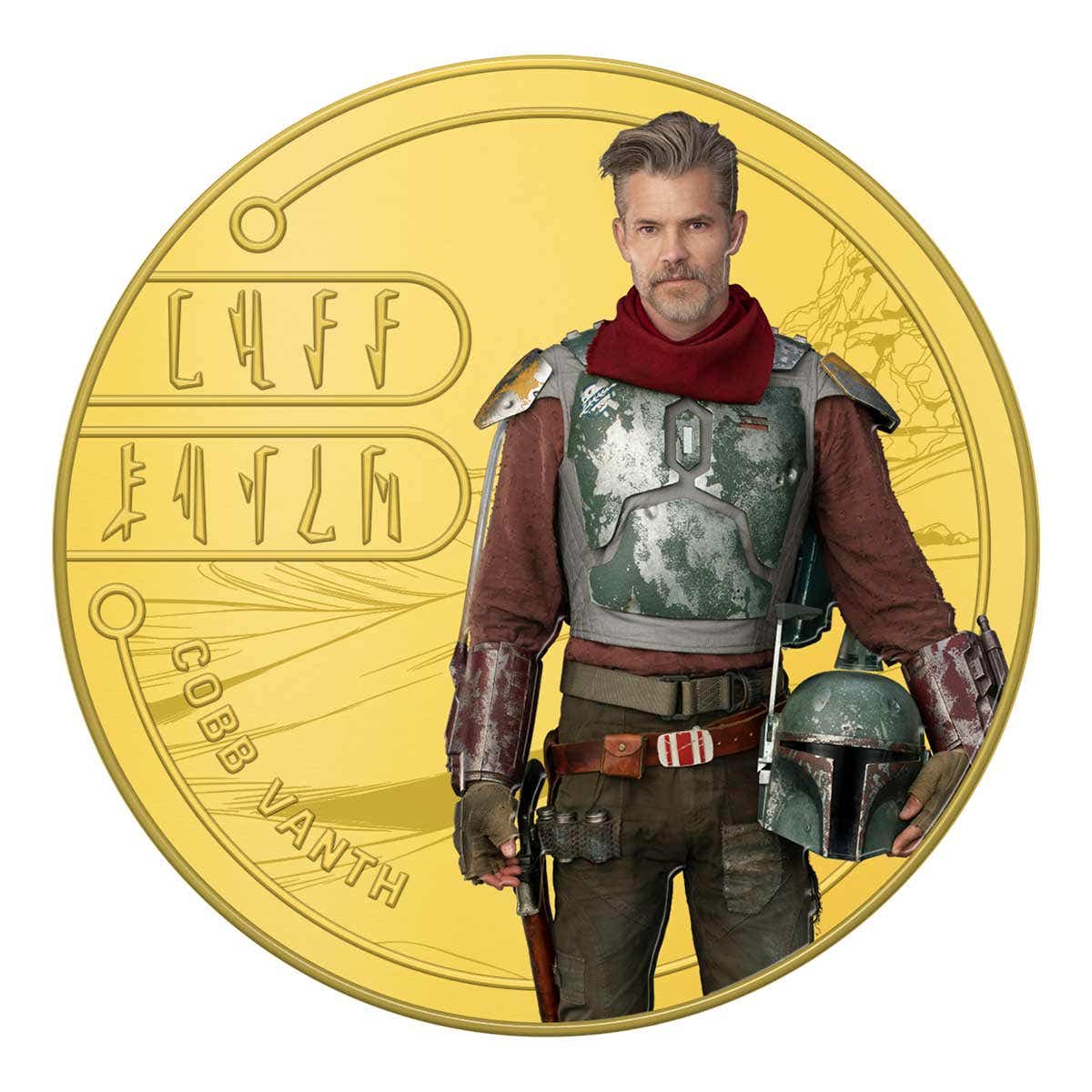 Mandalorian Gold-plated Prooflike Commemorative Complete Collection - Image 10