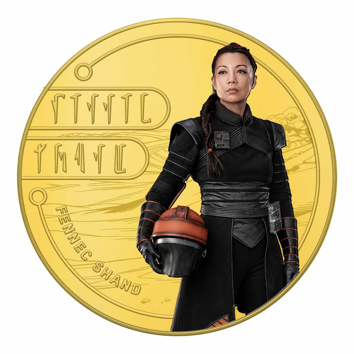 Mandalorian Gold-plated Prooflike Commemorative Complete Collection - Image 13