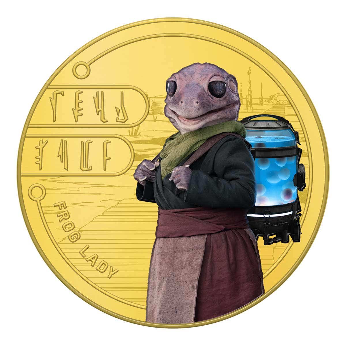 Mandalorian Gold-plated Prooflike Commemorative Complete Collection - Image 11
