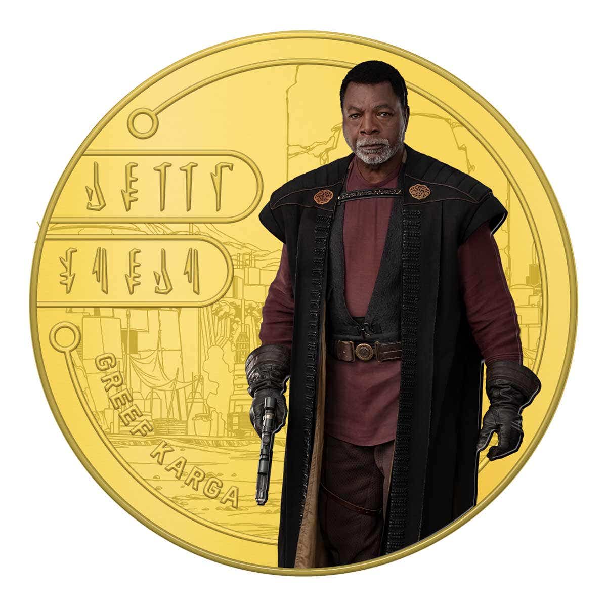 Mandalorian Gold-plated Prooflike Commemorative Complete Collection - Image 7