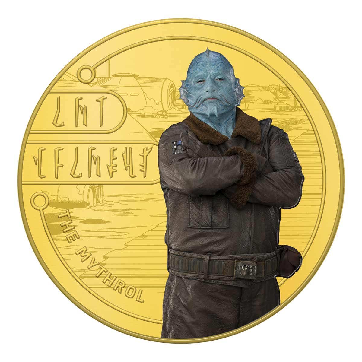 Mandalorian Gold-plated Prooflike Commemorative Complete Collection - Image 9