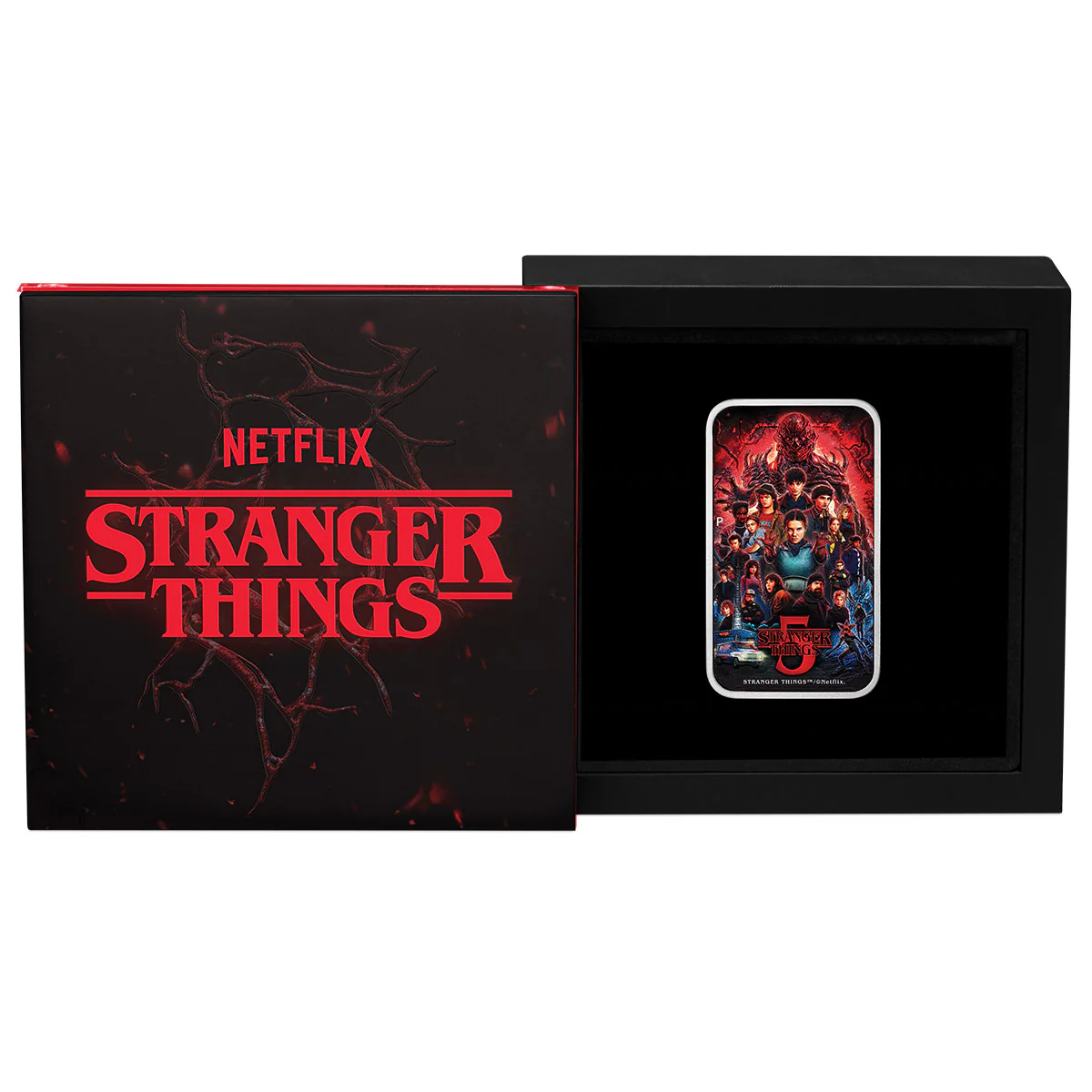 Stranger Things - Season 5 2026 $1 Colour Rectangular 1oz Silver Uncirculated Coin - Image 3