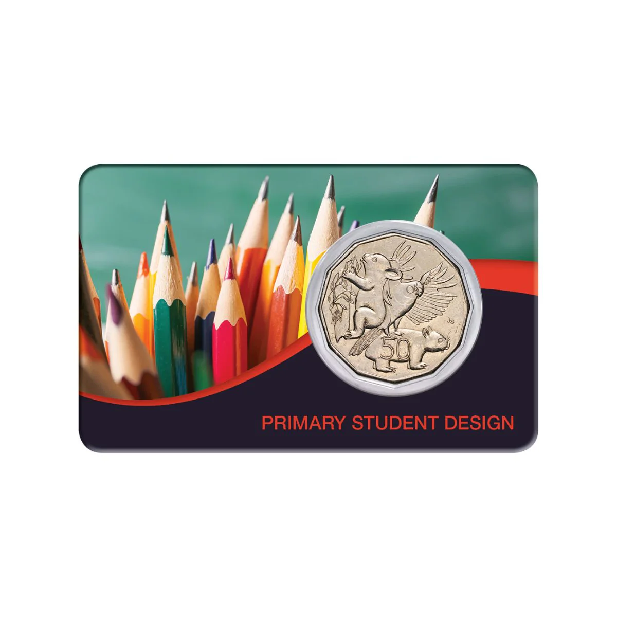 Australia Student Design 2004 50c Cupro-Nickel Uncirculated Coin Pack