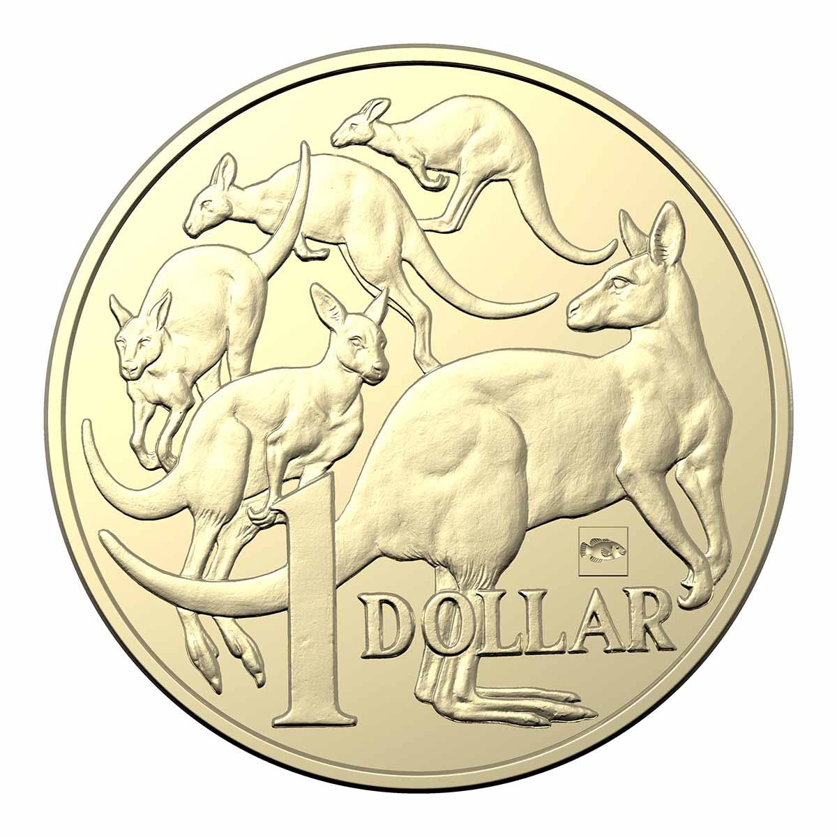 Sydney ANDA Money Expo 2022 $1 Eastern Blue Groper Privymark Uncirculated Coin - Image 3