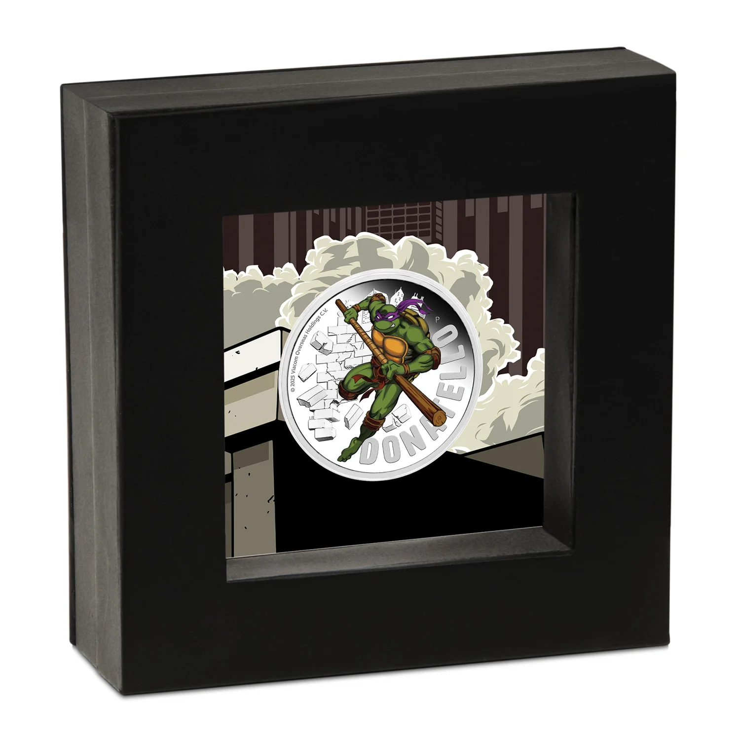 Teenage Mutant Ninja Turtles™ Donatello 2025 $1 Colour 1oz Silver Proof Coin - Image 3