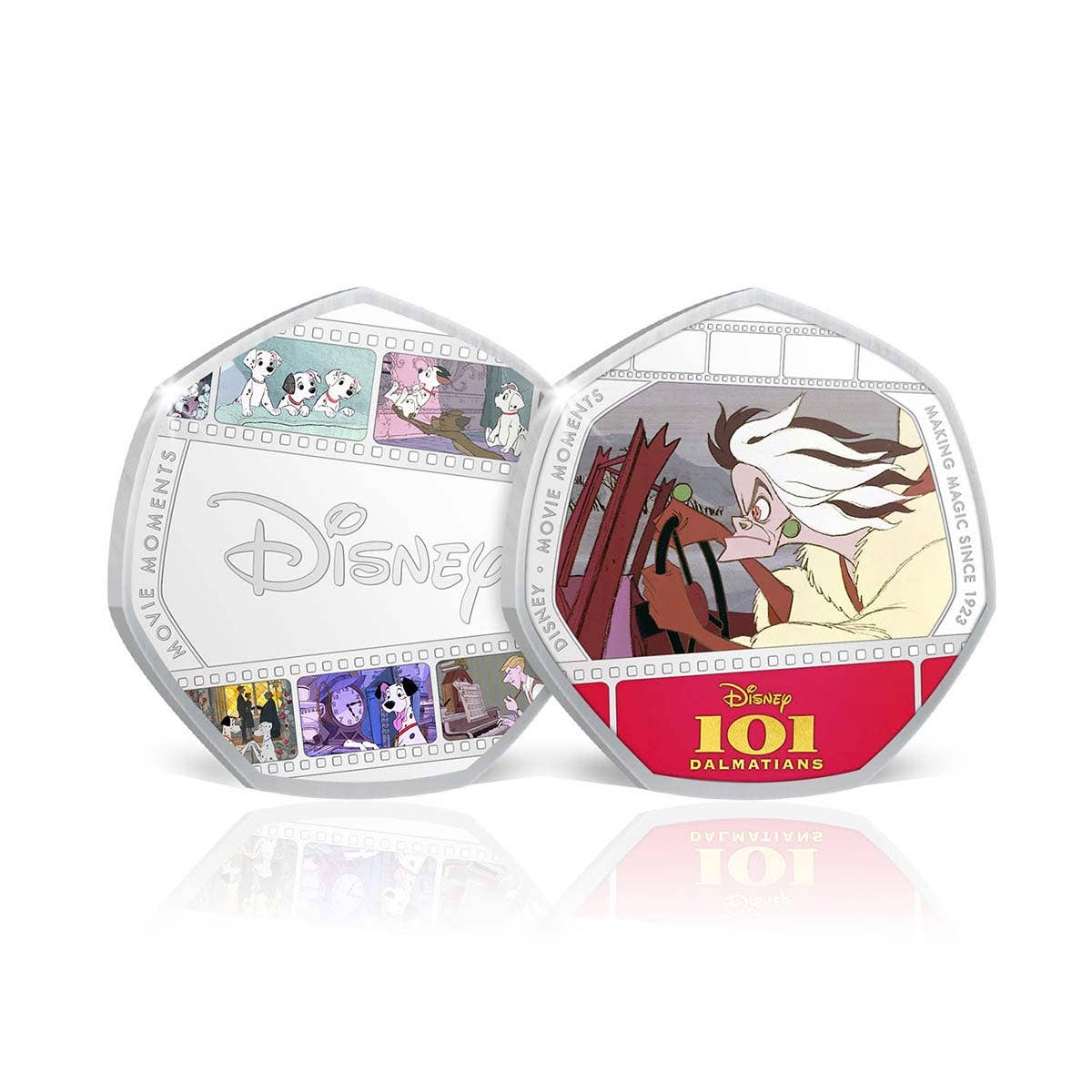 Disney Movie Moments 101 Dalmatians Silver-plated Commemorative Pack - Image 4