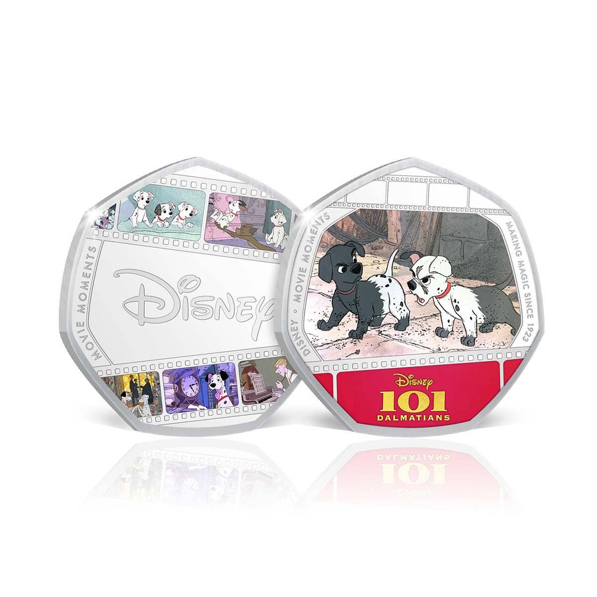 Disney Movie Moments 101 Dalmatians Silver-plated Commemorative Pack - Image 5