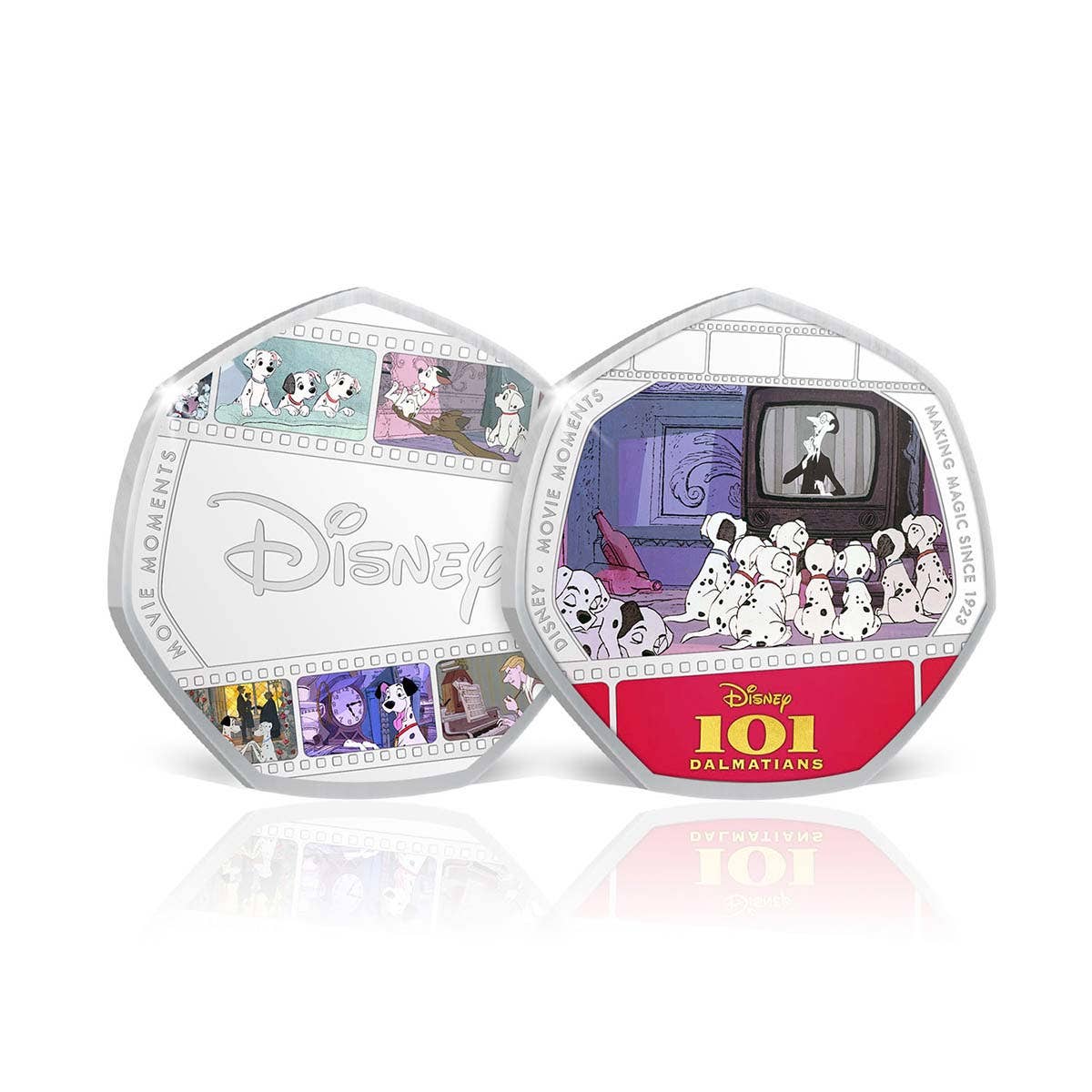 Disney Movie Moments 101 Dalmatians Silver-plated Commemorative Pack - Image 6