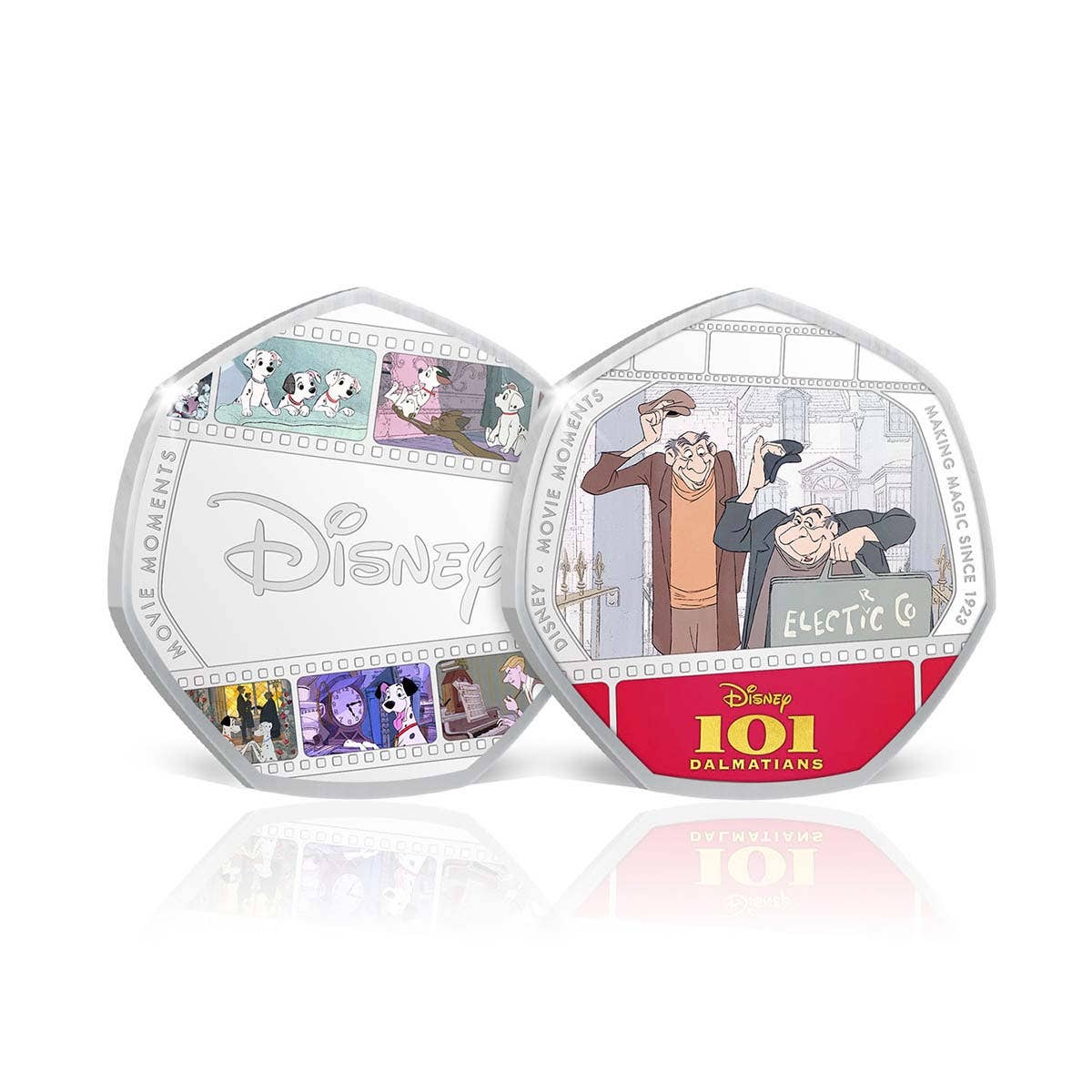 Disney Movie Moments 101 Dalmatians Silver-plated Commemorative Pack - Image 7