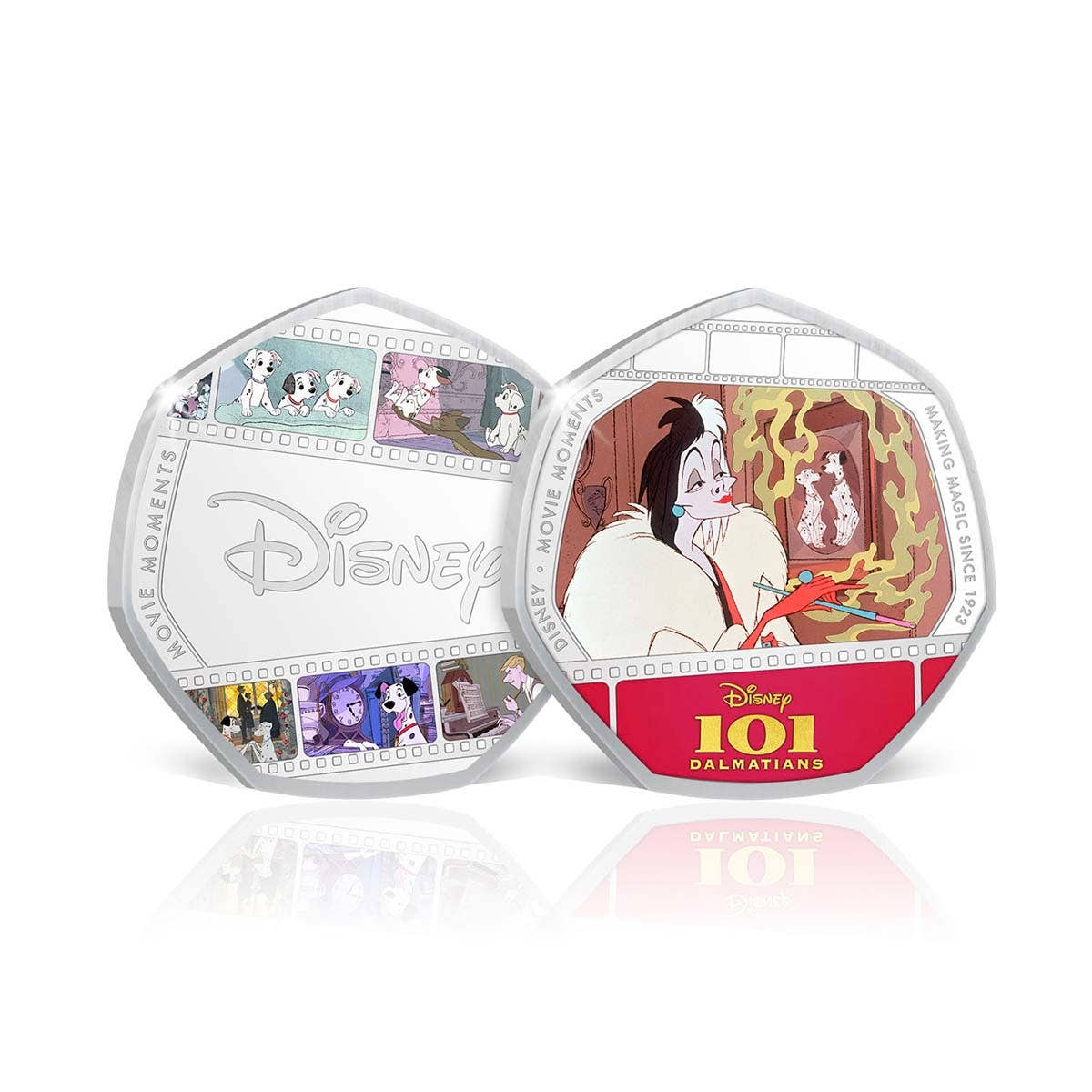 Disney Movie Moments 101 Dalmatians Silver-plated Commemorative Pack - Image 8