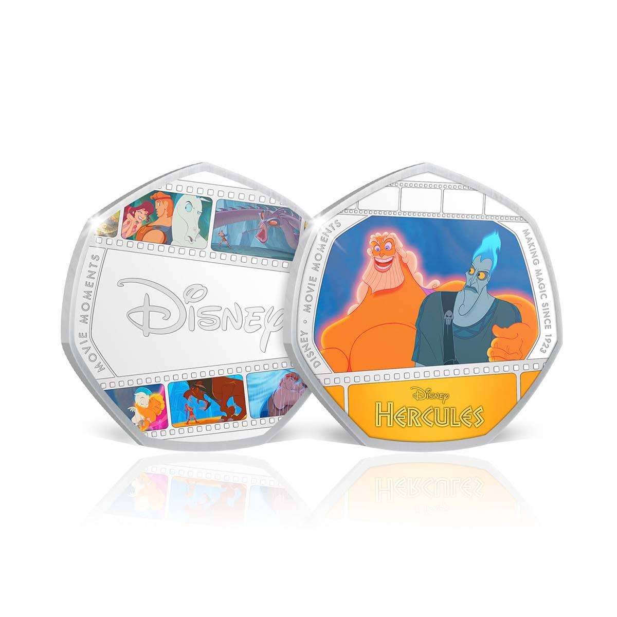 Disney Movie Moments Hercules Silver-plated Commemorative Pack - Image 3
