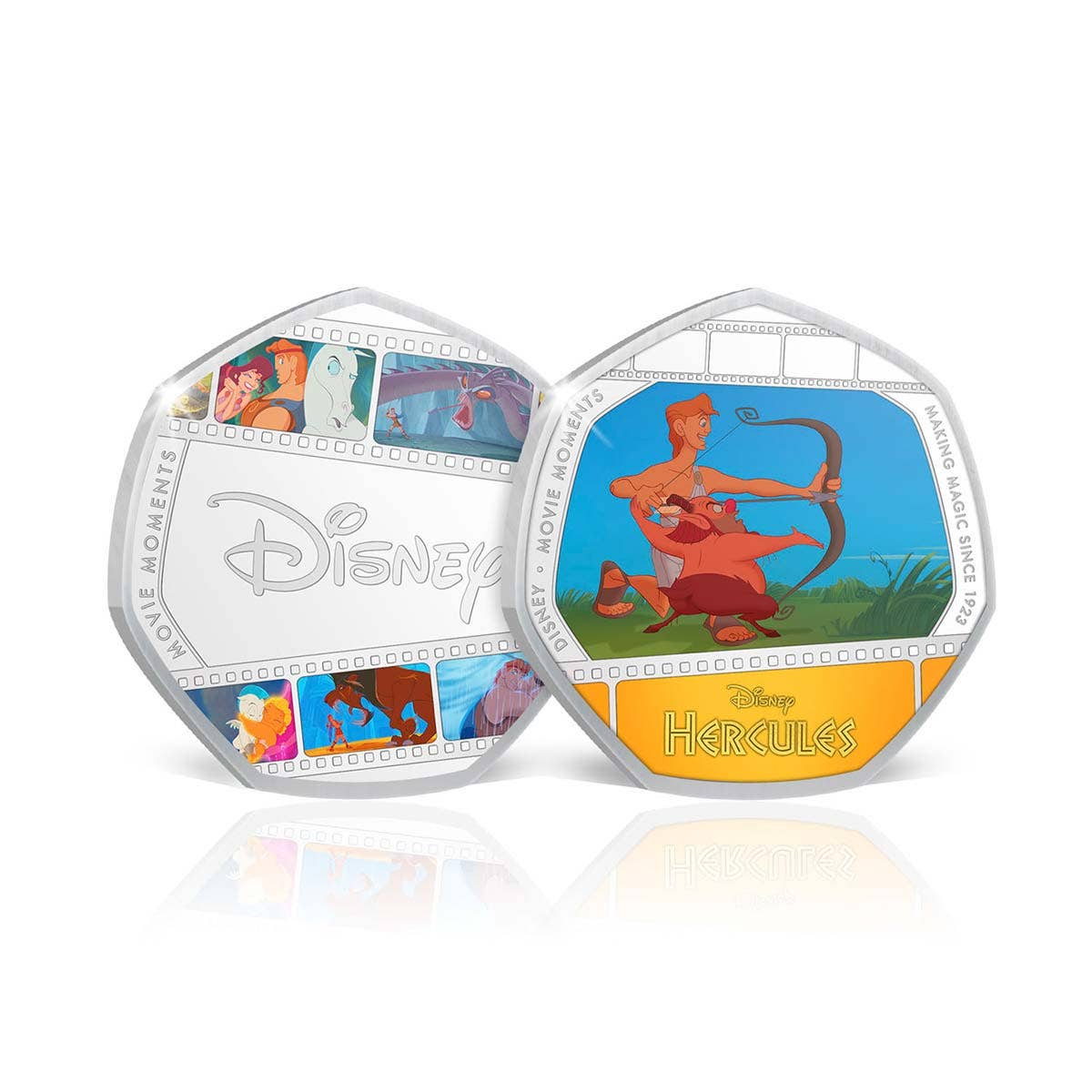 Disney Movie Moments Hercules Silver-plated Commemorative Pack - Image 4
