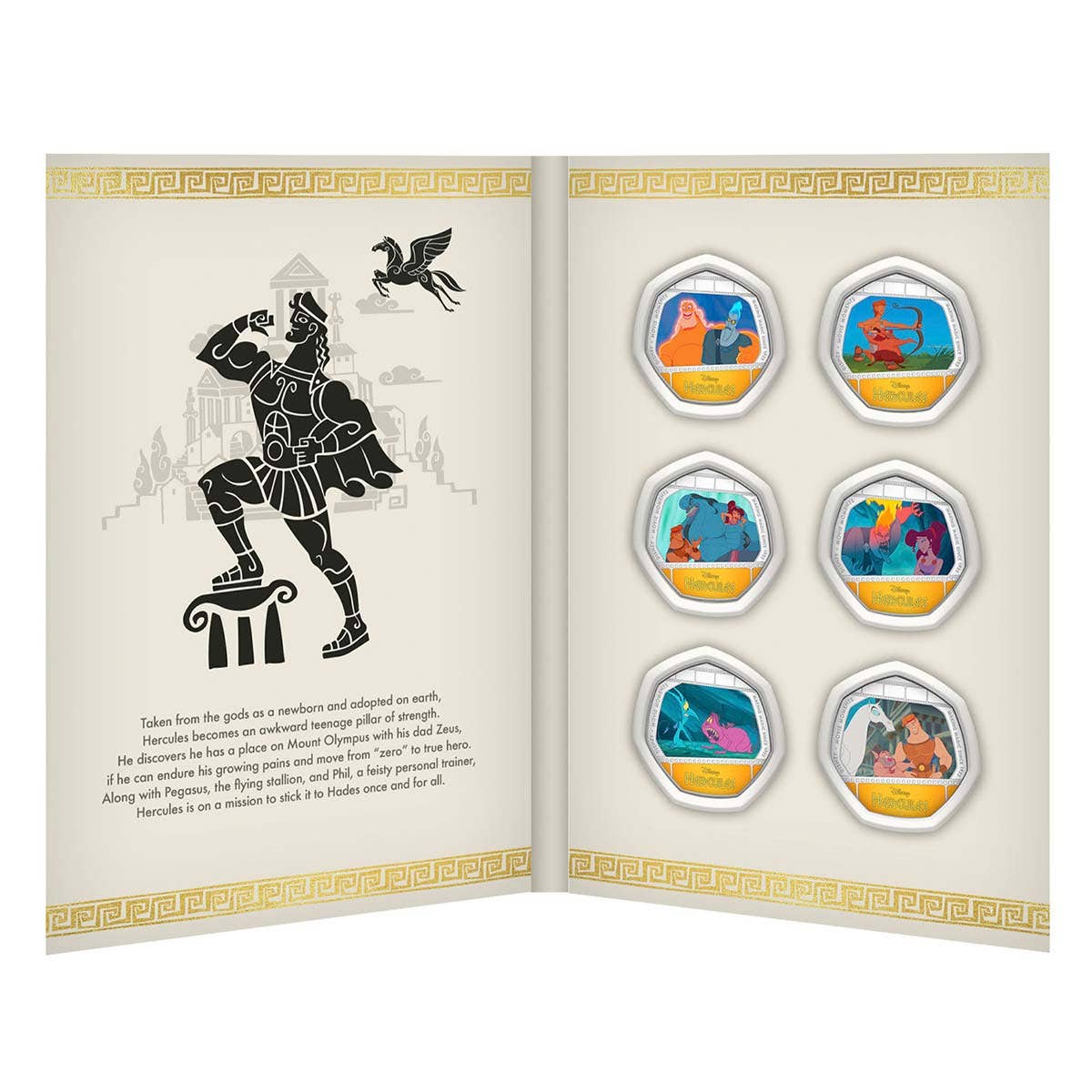 Disney Movie Moments Hercules Silver-plated Commemorative Pack - Image 9