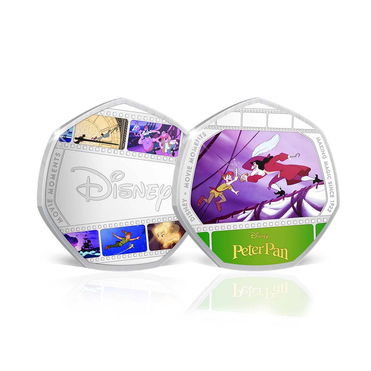 Disney Movie Moments Peter Pan Silver-plated Commemorative Pack - Image 3